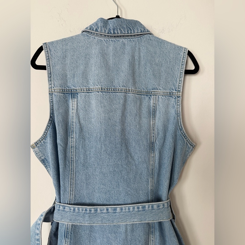 NWT Rails 100% Cotton Wilshire 100% Cotton 90s Inspired Denim Button Up Dress - Picture 15 of 16
